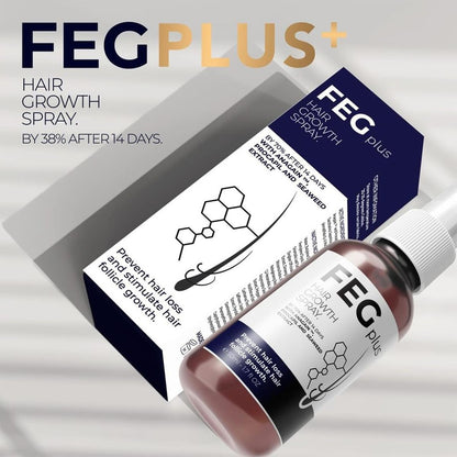 FEG Plus Hair Growth Spray | Advanced Scalp & Hair Care Formula
