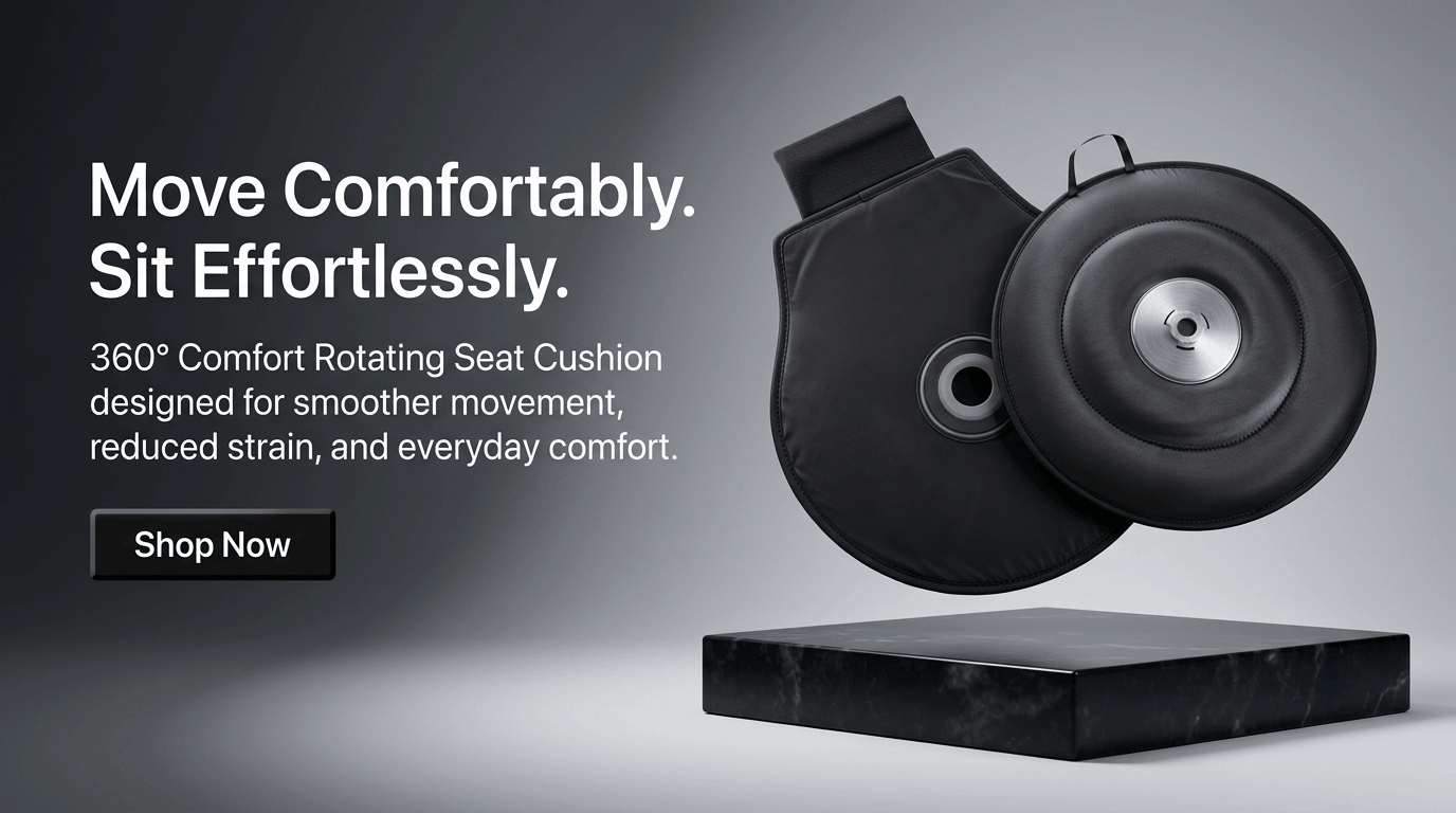 360° Comfort Rotating Seat Cushion