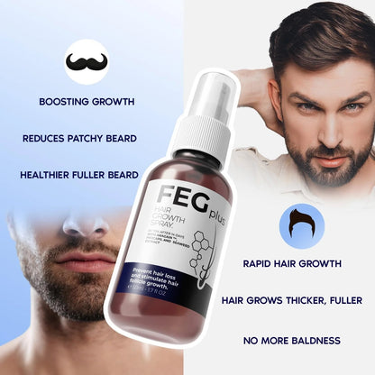 FEG Plus Hair Growth Spray | Advanced Scalp & Hair Care Formula