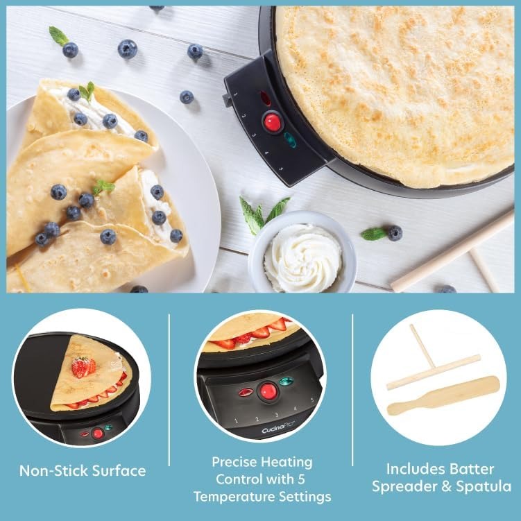 CucinaPro - Electric Crepe Maker Ⓢ
