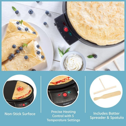 CucinaPro - Electric Crepe Maker Ⓢ
