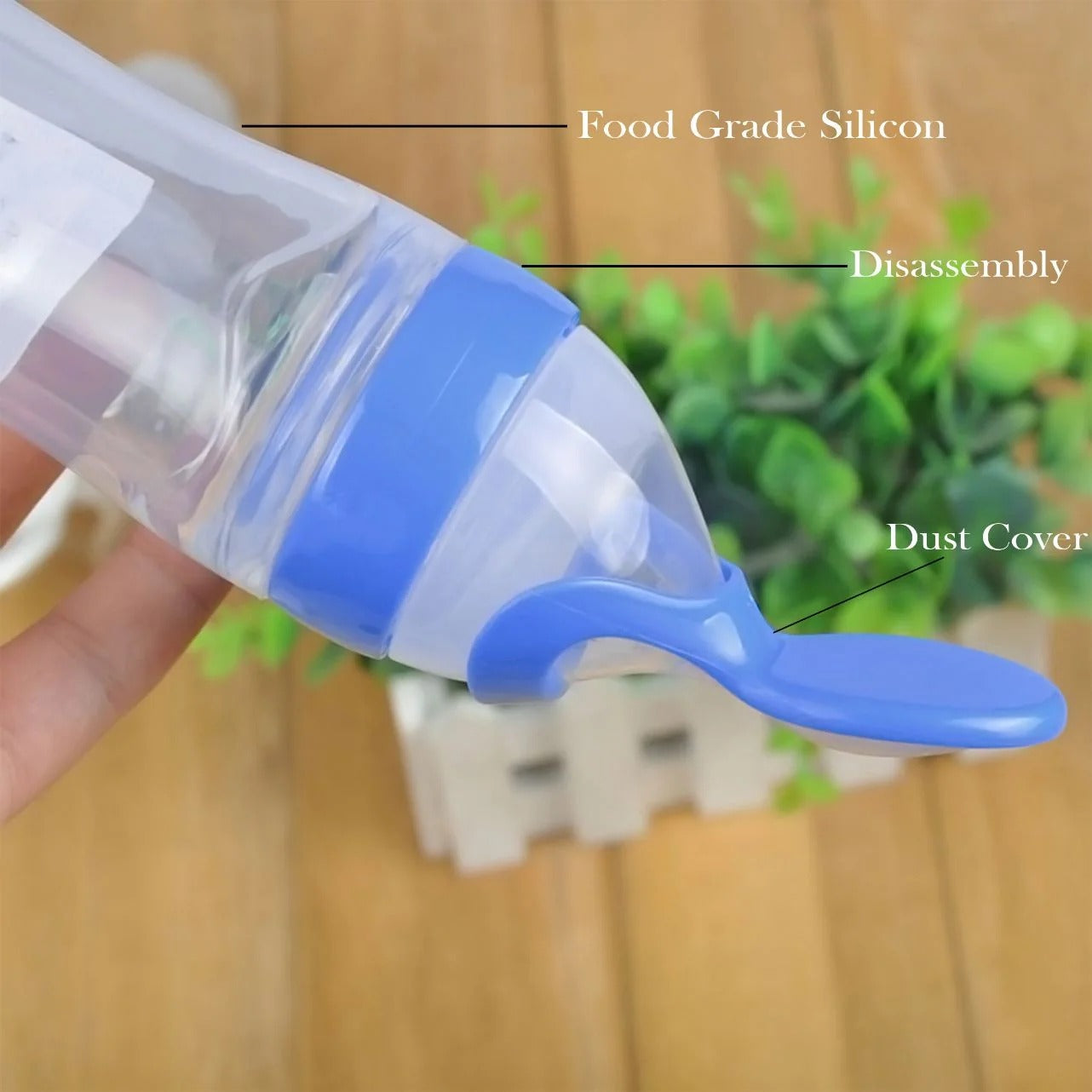 Baby Silicone Spoon Bottle (MHP-068)