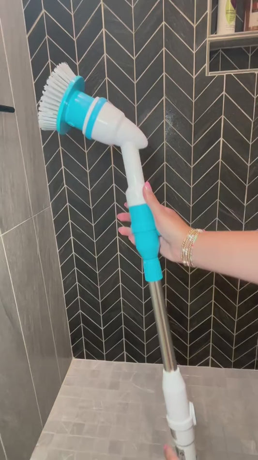 3 in 1 Electric Spin Scrubber - Deep Clean Bathrooms, Kitchens & Tiles in Minutes